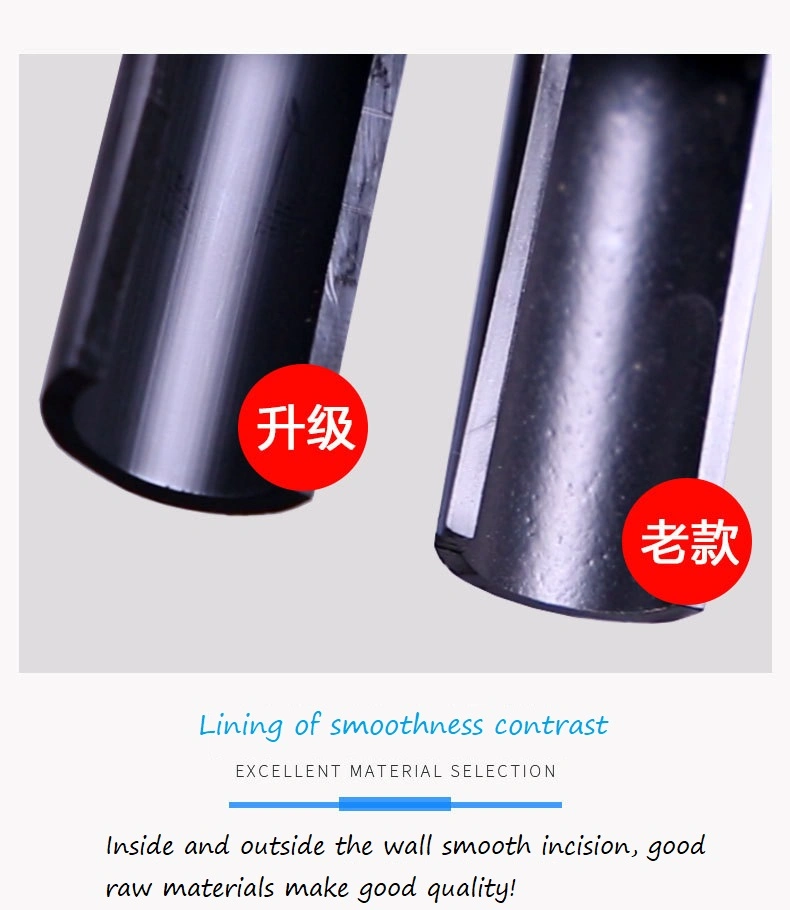 Jubo Factory OEM Wholesale Black Plastic PE100 Grade 40mm HDPE Pipe Price