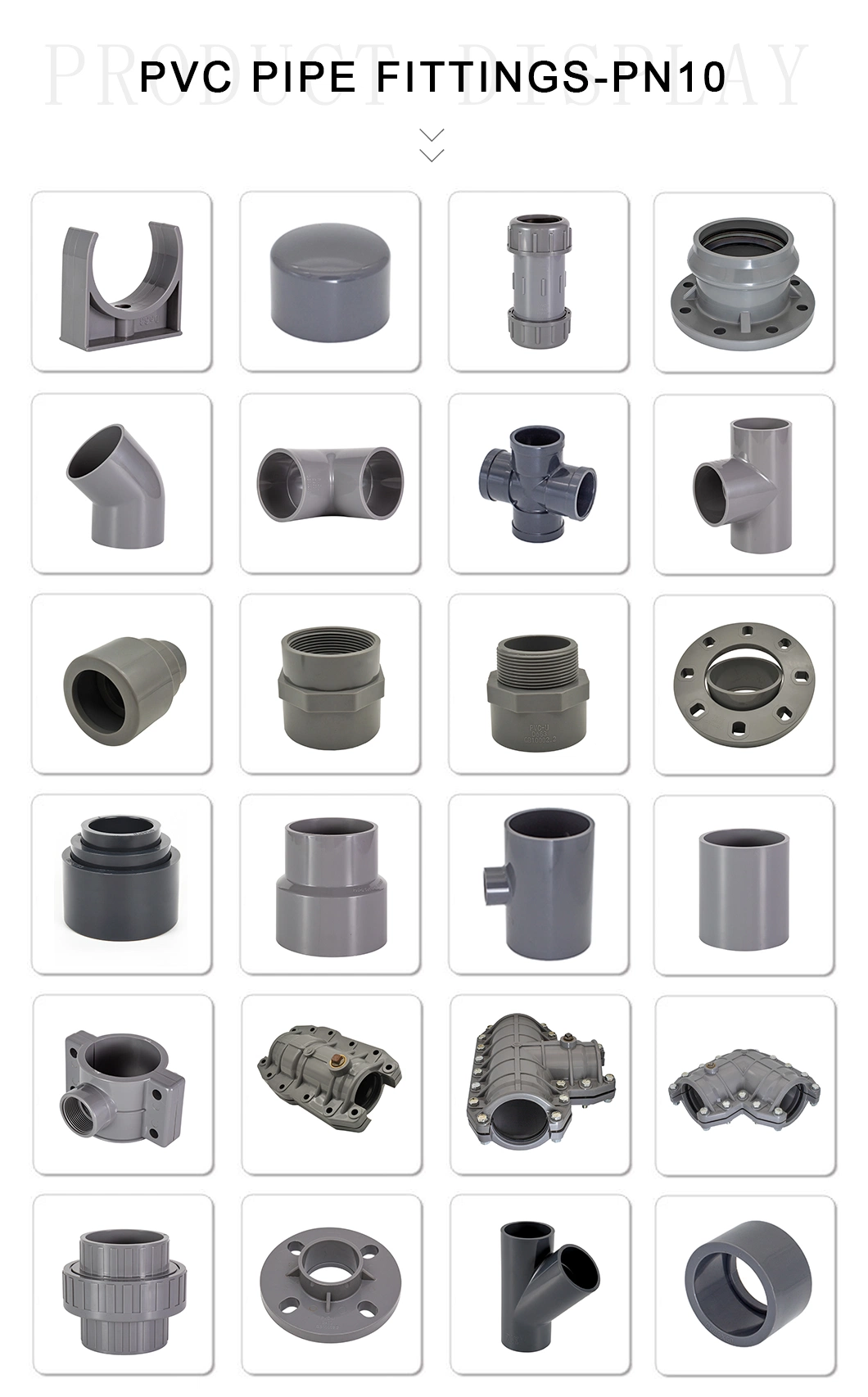 High Quality Electrofusion HDPE Butt Fusion Coupling Reducer HDPE Pipe Fittings for HDPE Pipes