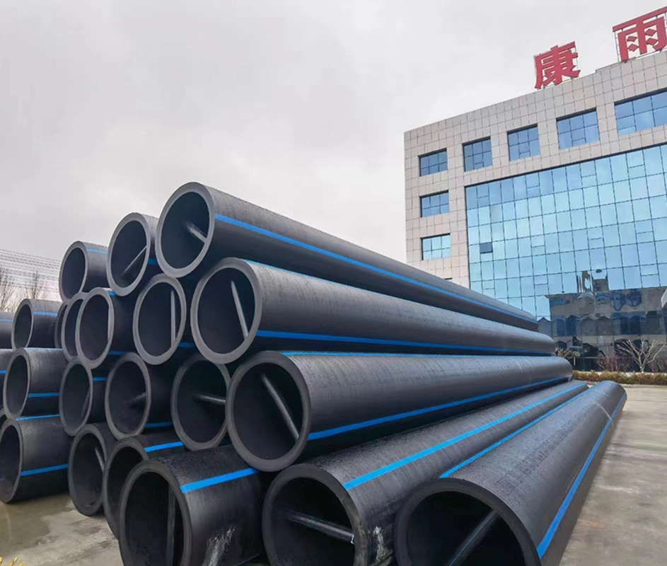 Factory Outlet Black 140mm 160mm 200mm 280mm Poly Pipe SDR 11 HDPE Pipe Prices for Water Supply Pipe SDR 11 HDPE Pipe Prices for Water Supply