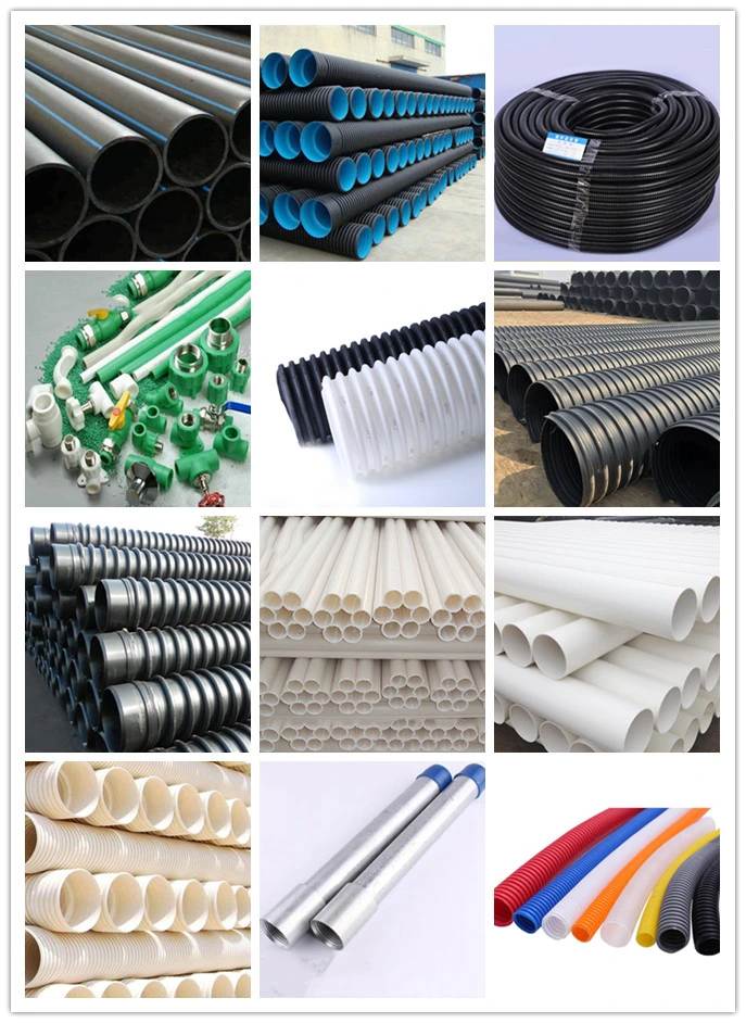 200mm Manufacturers Flexible Irrigation Black Plastic HDPE Pipe