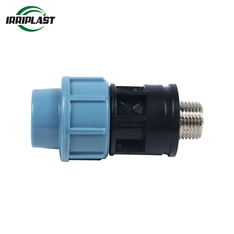 Good Quality Pn16 HDPE Male Adaptor with Bress Threaded Insert