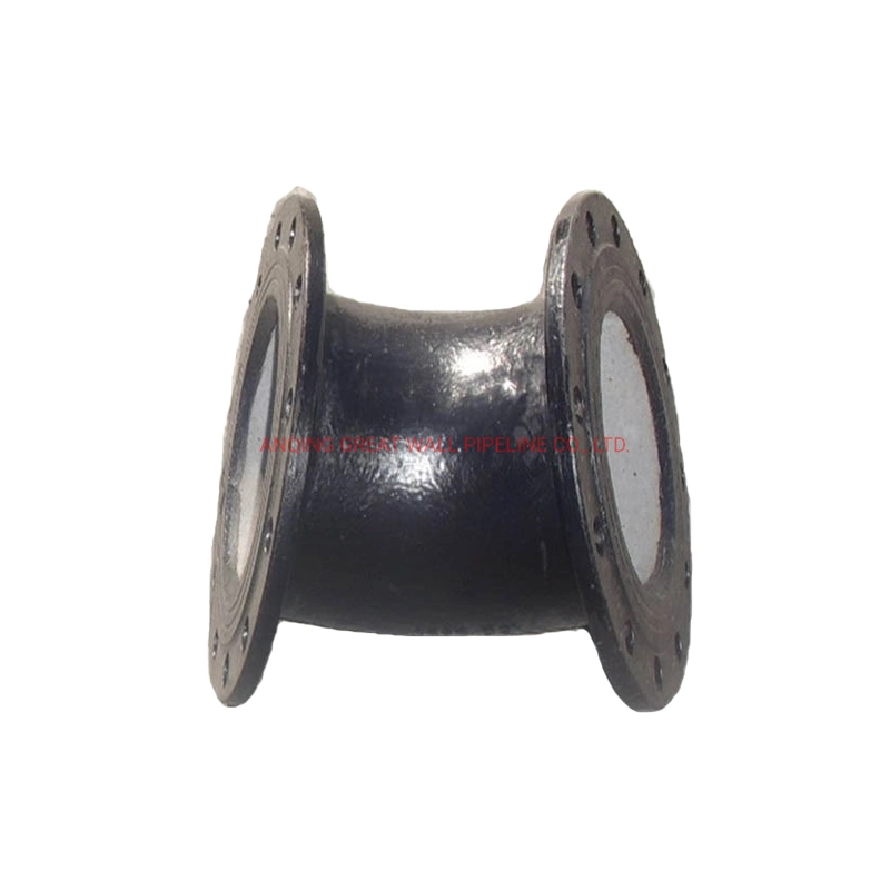 Fusion Bonded Epoxy Coated Double Socket Bend Ductile Iron Pipe Fitting