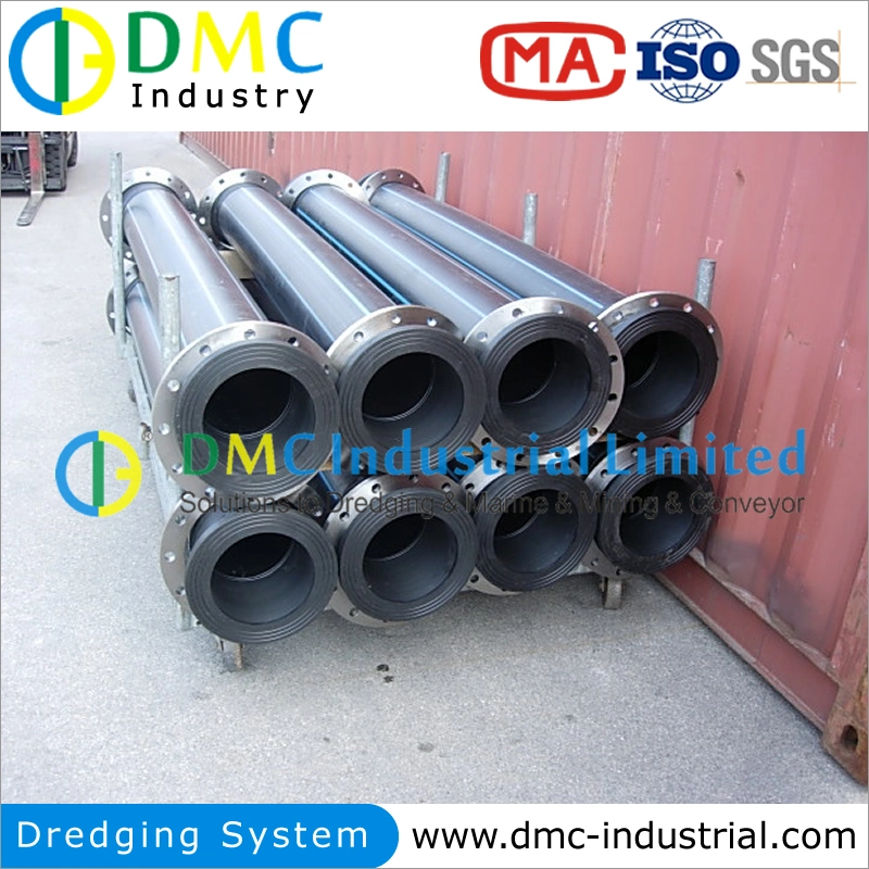 HDPE Pipe UHMWPE PE100 High Density Polyethylene Floating Water Mud Sand Dredging Drainage Water Pipes for Slurry Projects