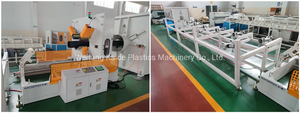 Plastic HDPE PE PP PPR PVC Water Supply Drainage Electric Conduit Pipe Extrusion Production Making Machine