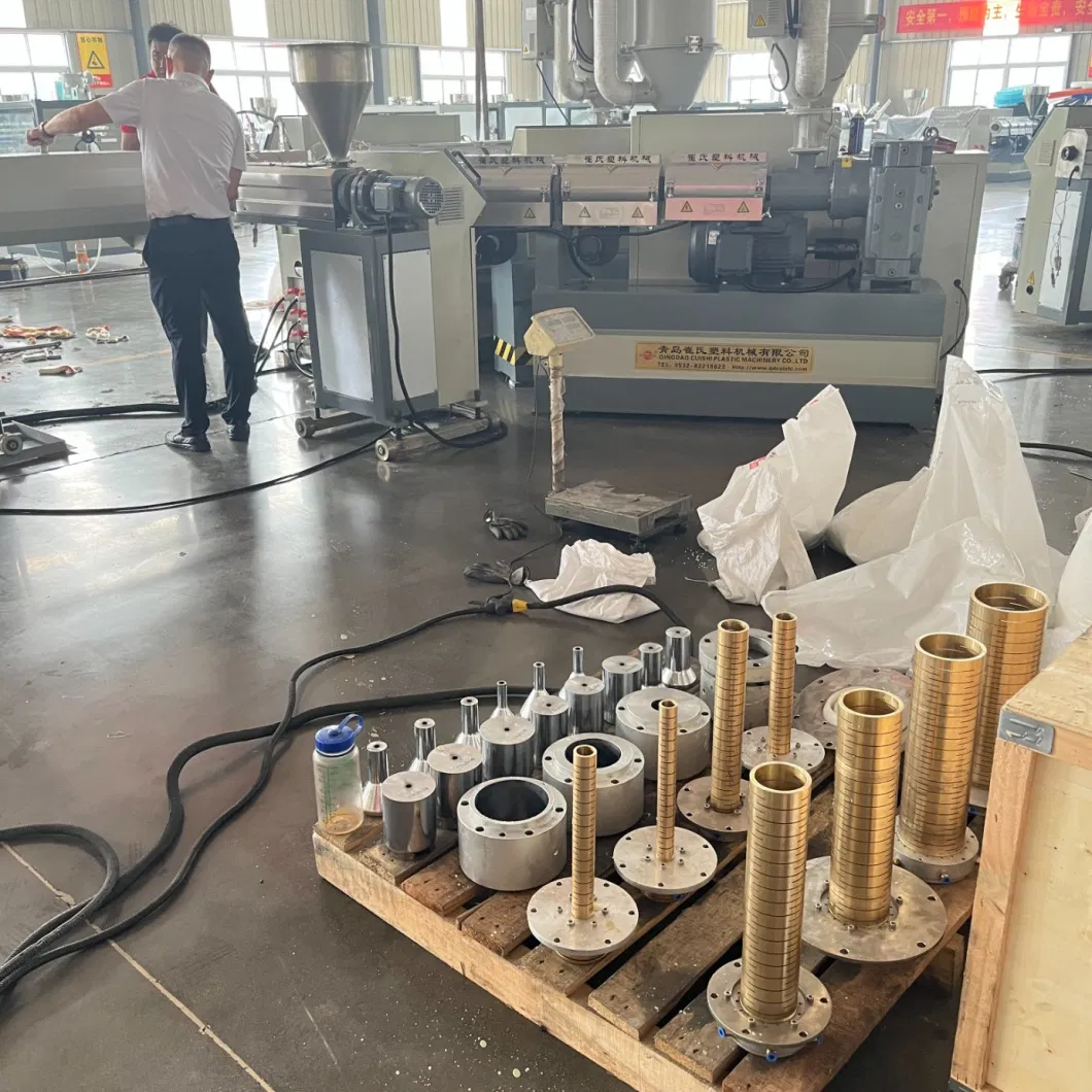 Single Screw Plastic Extruder PPR/Pert/Threading Pipe Production Line