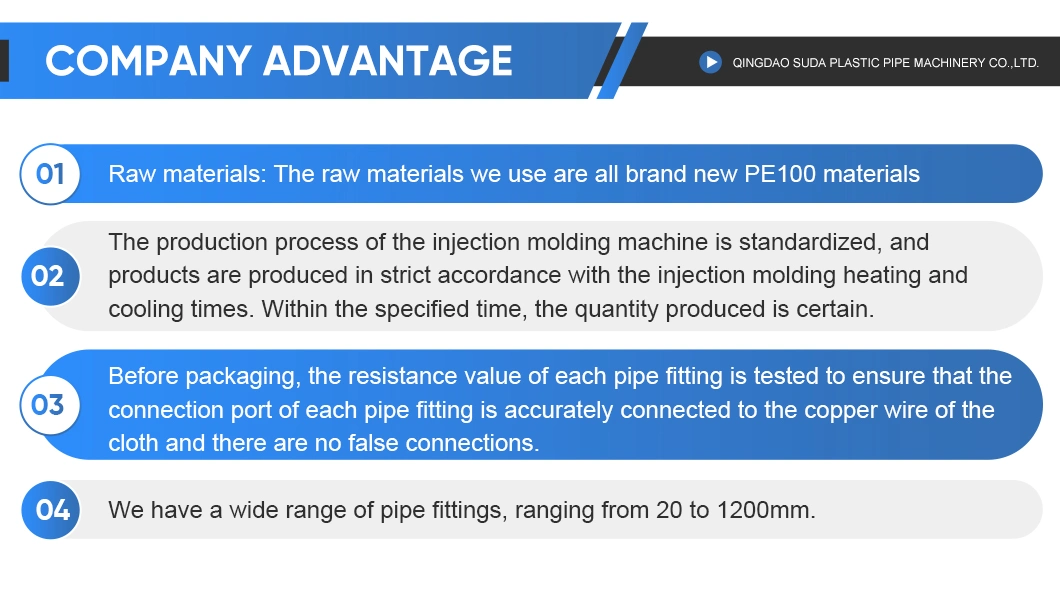 ASTM IPS Inch PE Fittings Equal Tee, Elbow, Cross Pipe Fittings/SDR9/SDR11/SDR17 Fittings