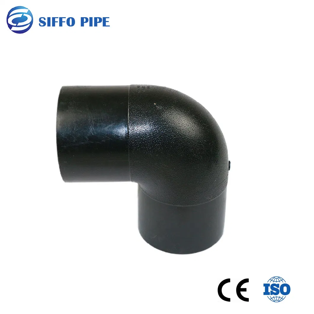 Manufacturer Tee/Pipe Elbow/Flange HDPE Pipe Fitting with Butt Fusion Welding/Electrofusion for Irrigation/Water Supply/Mining