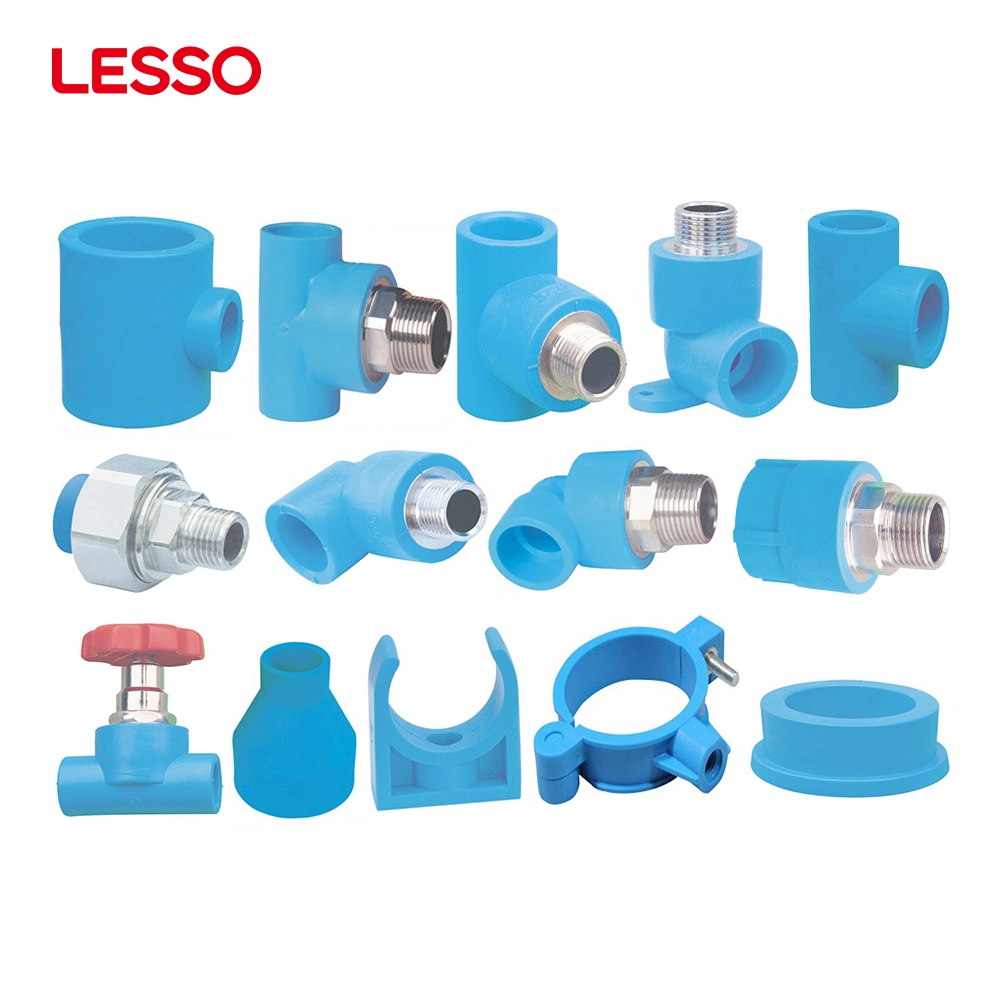 Lesso High Quality New Arrival Water Supply 1000mm Price PE HDPE Pipe Pn10 for Wholesales Female Thread Elbow with Metal Insert