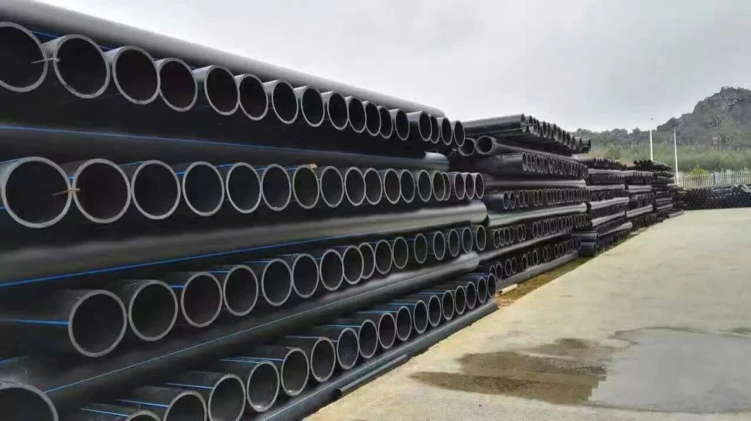 HDPE PE100 Water Supply Pipe DN110 160 SDR11 Plastic Steel Mesh Skeleton PE Pipe