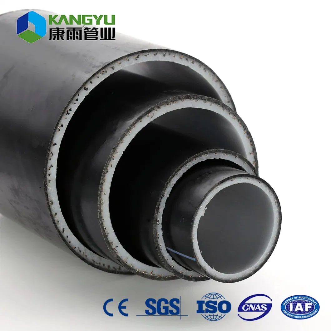 Chinese Manufacture DN50 Steel Skeleton HDPE Composite Mining Tube Pipe for Gas
