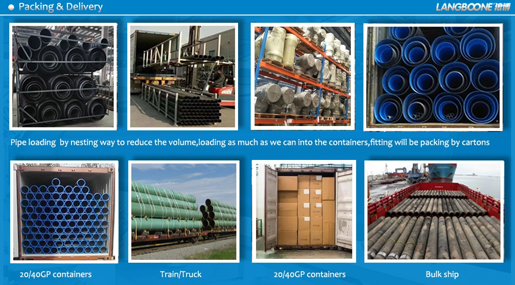 PE100 Rubber Ring Electrofusion HDPE Composite Pipe for Portable Distribution