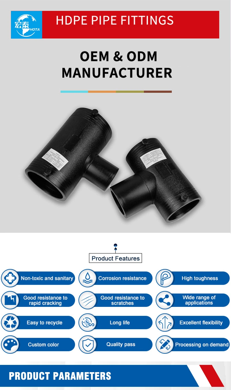 Wholesale Heating Fusion Elbow Tee Coupling&#160; HDPE&#160; Water&#160; Pipe&#160; Fitting