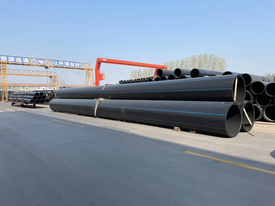 Kehan HDPE High Density Polyethylene Discharge Pipeline Pipe for Sale