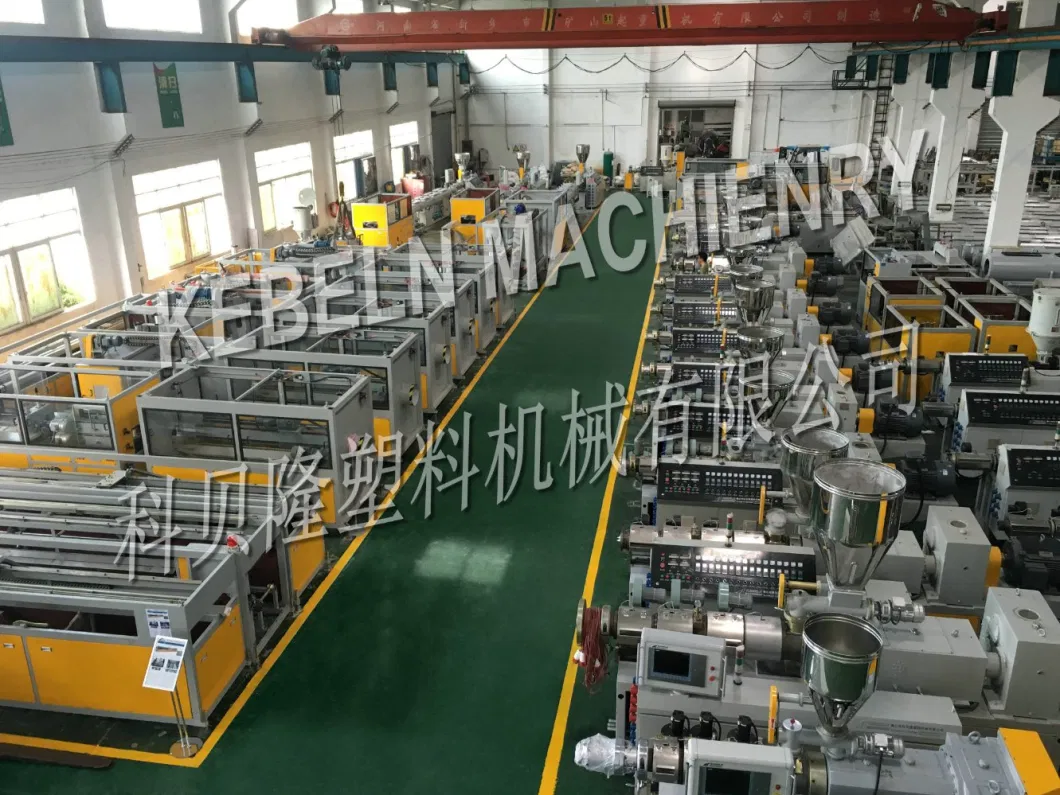 Single Screw Extruder PE HDPE PPR Pipe Extrusion Production Line