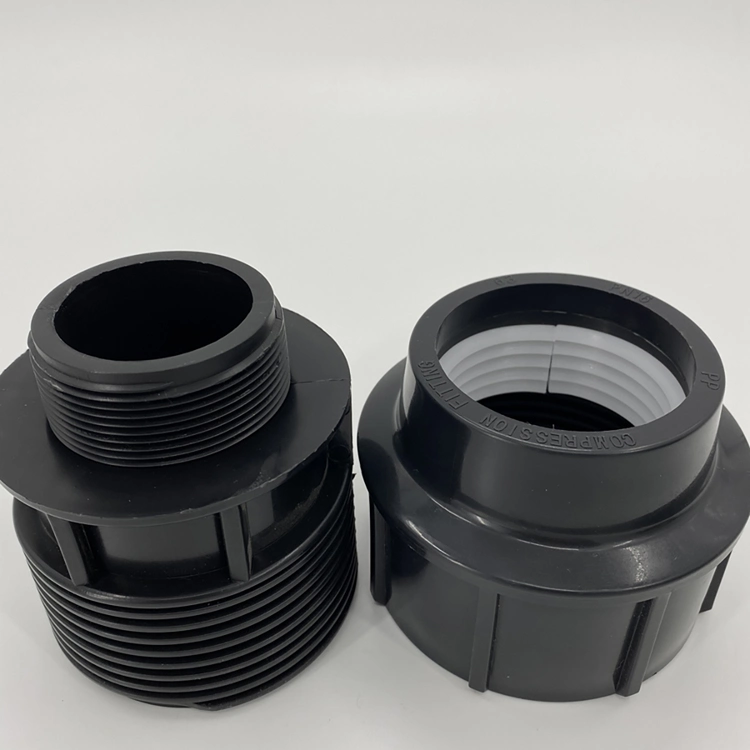 Plastic Material HDPE Pipe Fittings PP Fitting