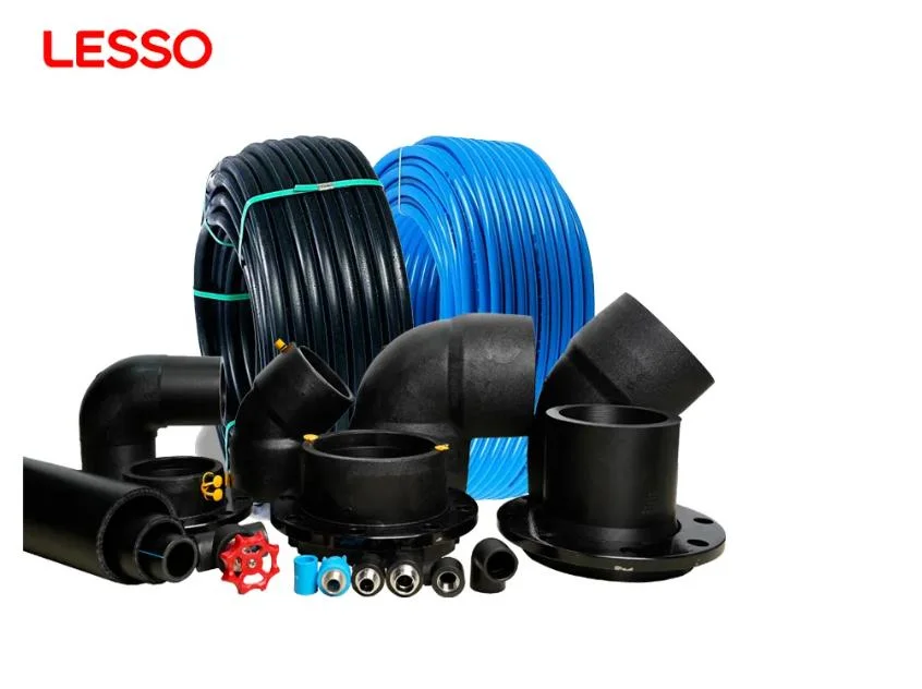 HDPE PE100 Water Supply Pipe DN110 160 SDR11 Plastic Steel Mesh Skeleton PE Pipe