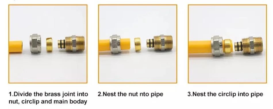 Factory Output Plastic Yellow 16mm 18mm 20mm 25mm 26mm 32mm Multilayer Pex Al Pex Pipe Gas and Water Tubing