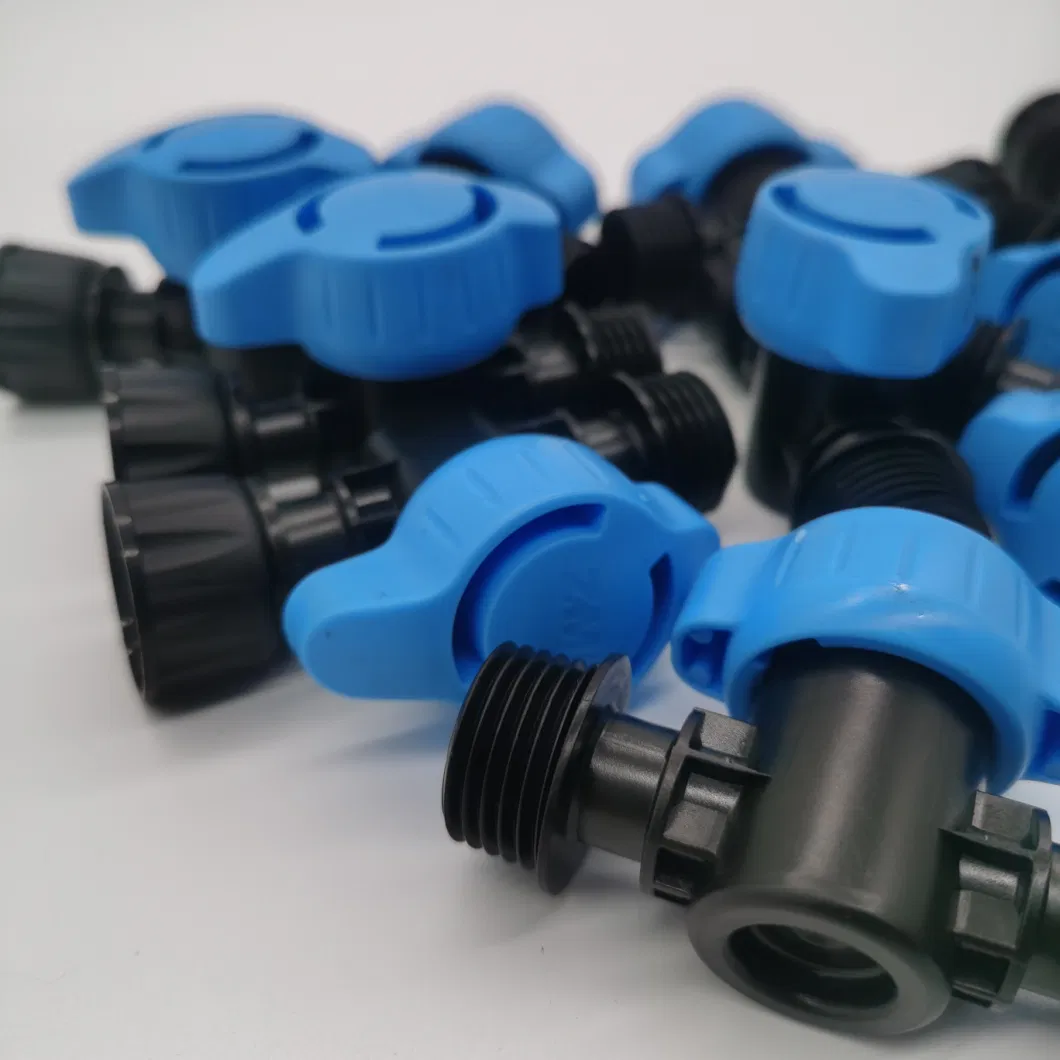 12mm*16mm Under-Cut Bypass Valve Drip Irrigation Accessories for PE Tape