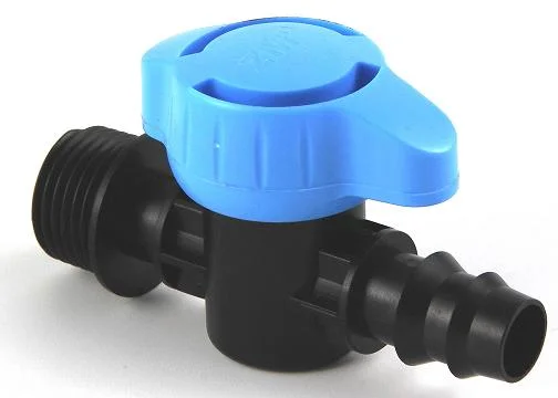 12mm*16mm Under-Cut Bypass Valve Drip Irrigation Accessories for PE Tape