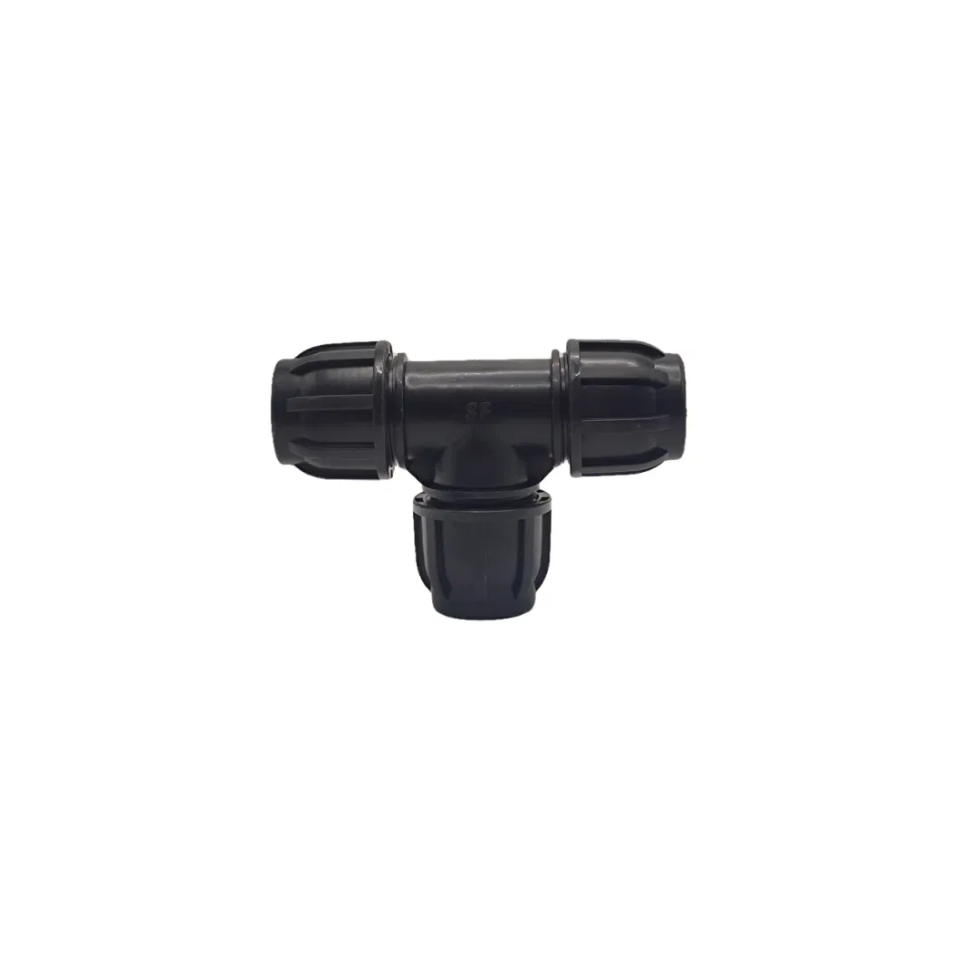 Factory Price Black Pipe Fittings Link Tee High-Quality Accessories