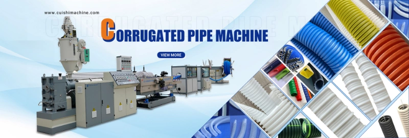 Double Wall Corrugated Hose Extrusion Line