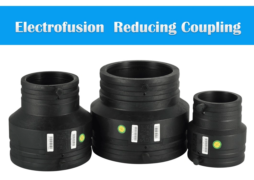 HDPE Pipe Fittings DN315*110 Electrofusion Reducing Coupling SDR11