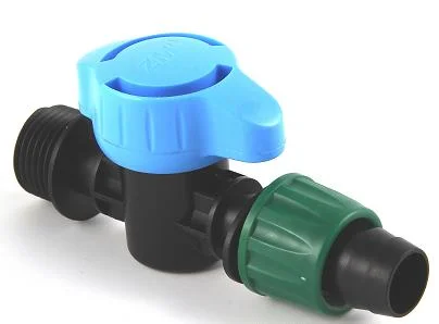 12mm*16mm Under-Cut Bypass Valve Drip Irrigation Accessories for PE Tape