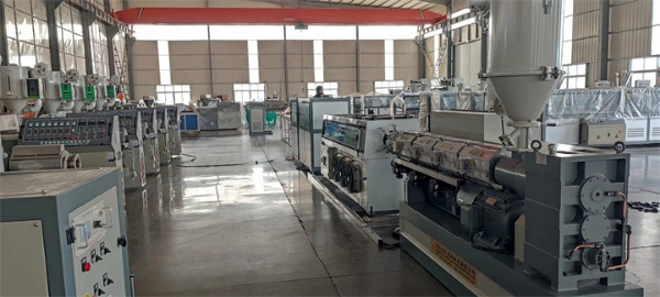 Corrugated Flexible Pipe Machine HDPE Pipe Extrusion Line