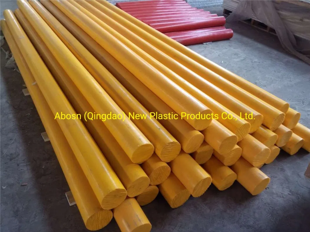 Customized Virgin Material Colorful UHMWPE Rod UV Stable HDPE Rod Bar