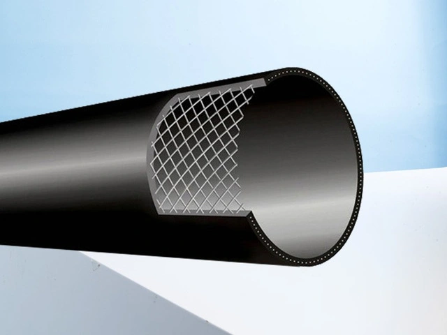 Wire Mesh PE Composite Pipe/Steel Reinforced HDPE Tube with High Pressure