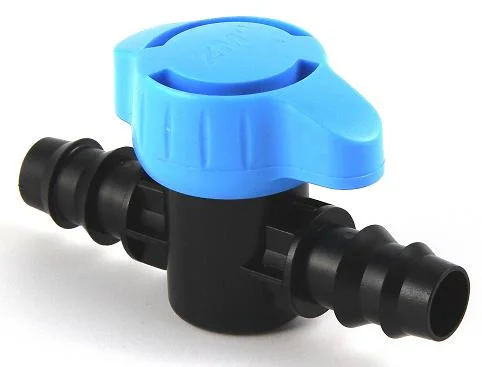 12mm*16mm Under-Cut Bypass Valve Drip Irrigation Accessories for PE Tape