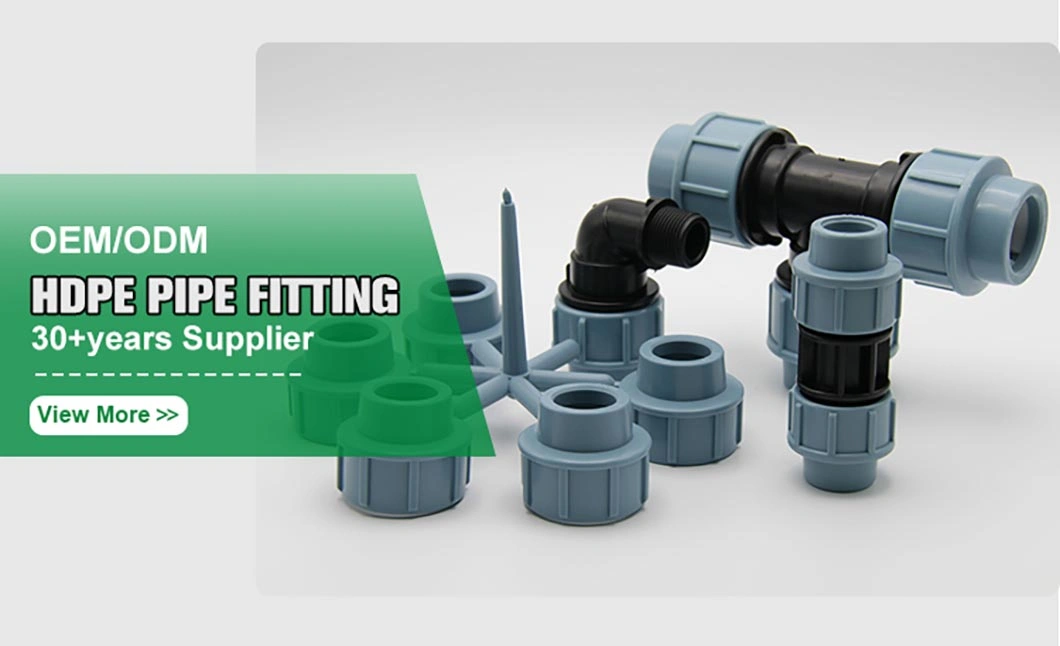 Ifan Agriculture Water Irrigation System HDPE Plug HDPE Pipe Fitting