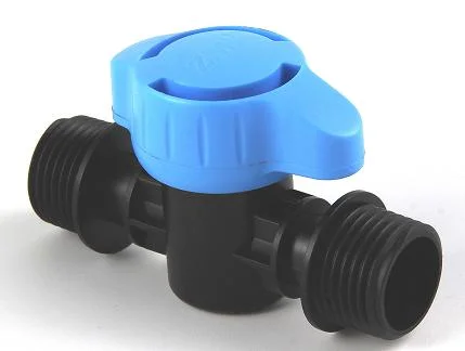 12mm*16mm Under-Cut Bypass Valve Drip Irrigation Accessories for PE Tape