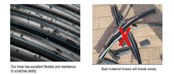 HDPE Pipe and HDPE Pipe Fittings with Flange Elbow Coupling