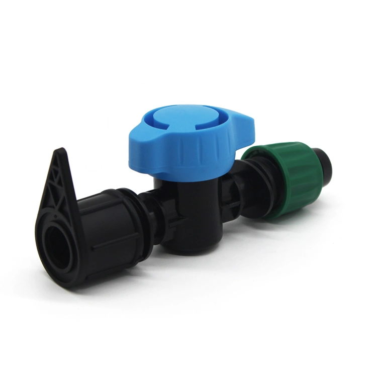 12mm*16mm Under-Cut Bypass Valve Drip Irrigation Accessories for PE Tape