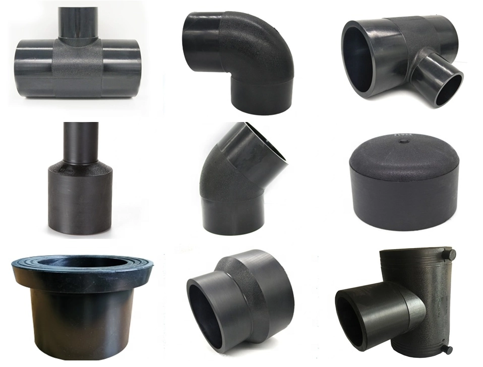 Durable Butt Welded and Socket Fusion PE100 HDPE Pipe Fitting