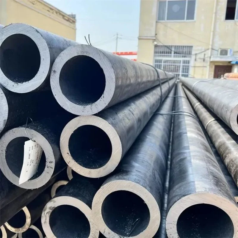 Round Bright Drill Gas Pipe Prices Seamless Pipe Price PE C45 Carbon Tube A36 Carbon Steel Pipe