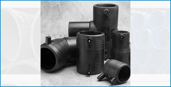 ISO1587 Standard HDPE Electric Fusion Bend/Elbow PE Ef Reducing Coupling Fitting