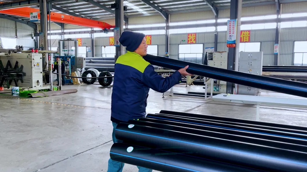 PE Pipe Factory Customized HDPE PE100 Gas Pipe SDR11 SDR17 High Density Polyethylene Gas Pipe