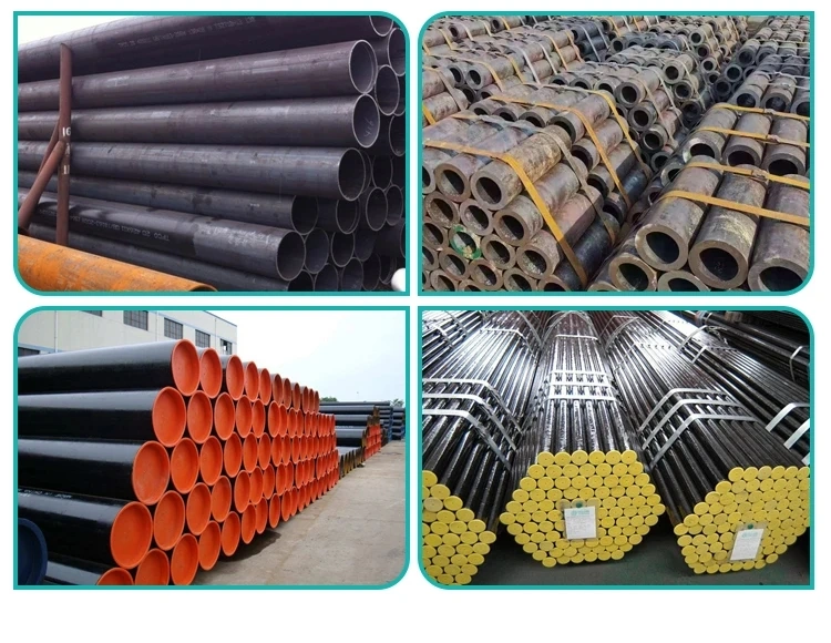 A106 Carbon Sch40 Seamless Steel Pipe Carbon Steel Pipe Cold Drawn Manufacturer Used for Gas and Oil