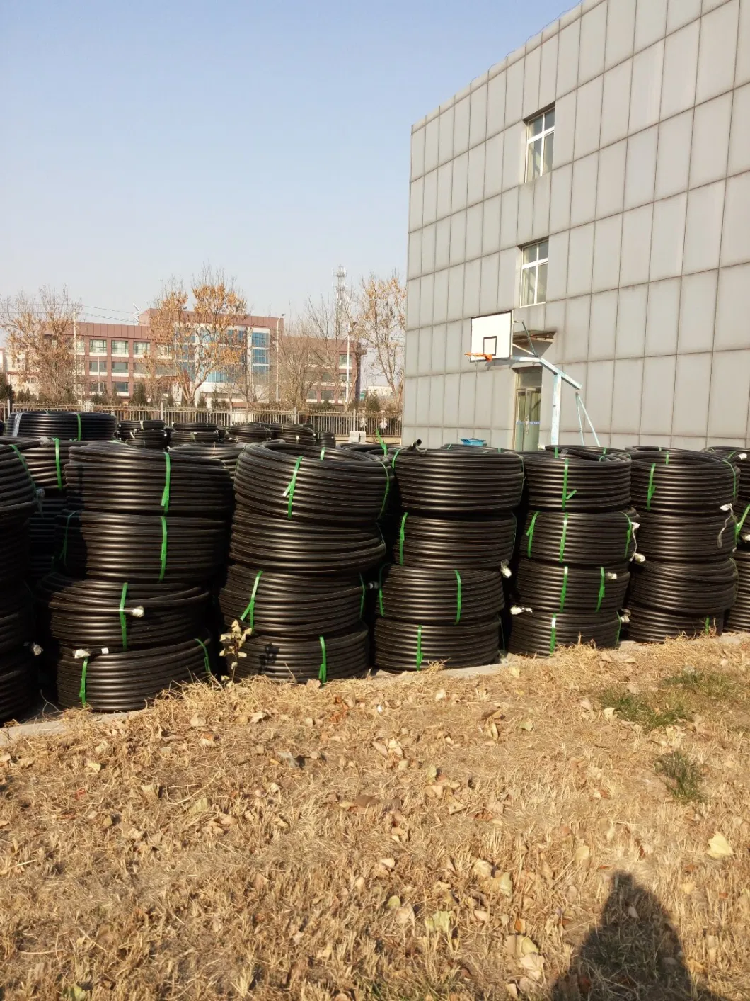 HDPE Gas Pipe with Yellow Stripe