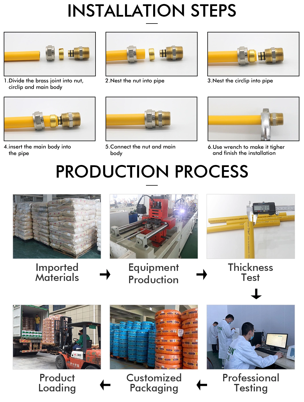 Ifan Factory 16mm 32mm Pex-Al Laser Pipe Pex-Al-Pex Pipe