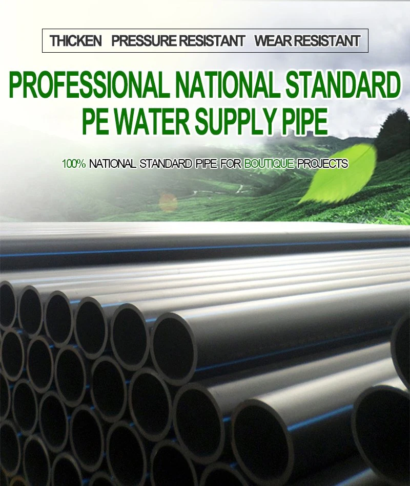 Polyethylene Pipe High Quality HDPE Pipe for Water Supply