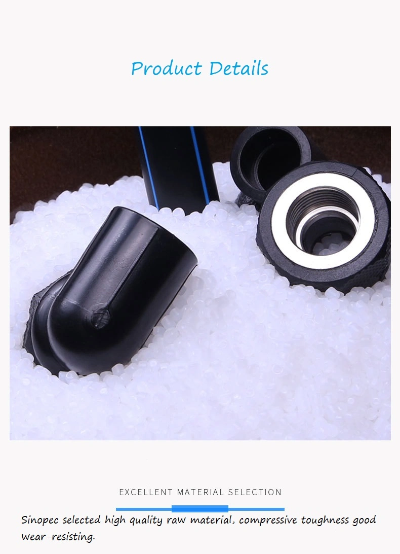 Jubo HDPE Blowdown Pipe Polyethylene Water Pipe Flexible Plastic Pipe