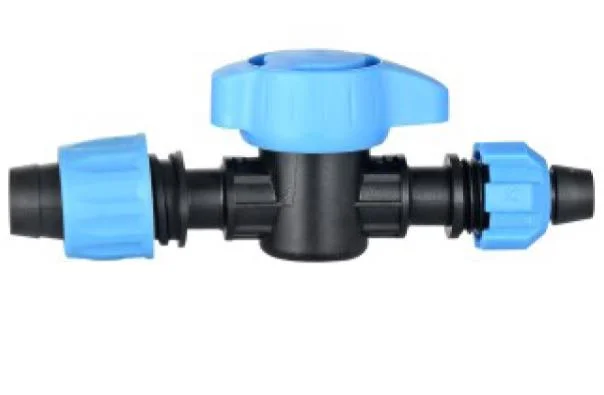 12mm*16mm Under-Cut Bypass Valve Drip Irrigation Accessories for PE Tape