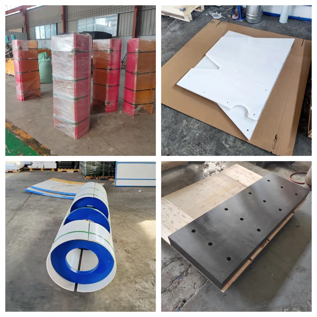 UHMWPE Plastic Pipe Hopper Bins Dump Truck Bed Silos Liners