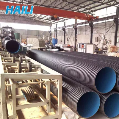 Tubo corrugato in polietilene 600mm tubo di scarico in HDPE Listino prezzi