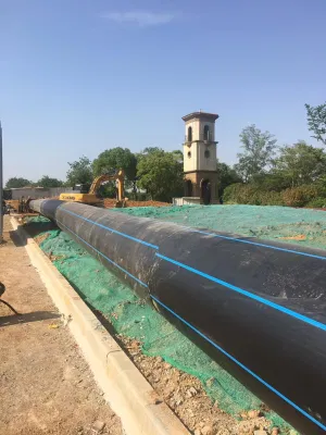 Buon costo 15 mm tubo in HDPE 225 mm Prezzo tubo in plastica nero