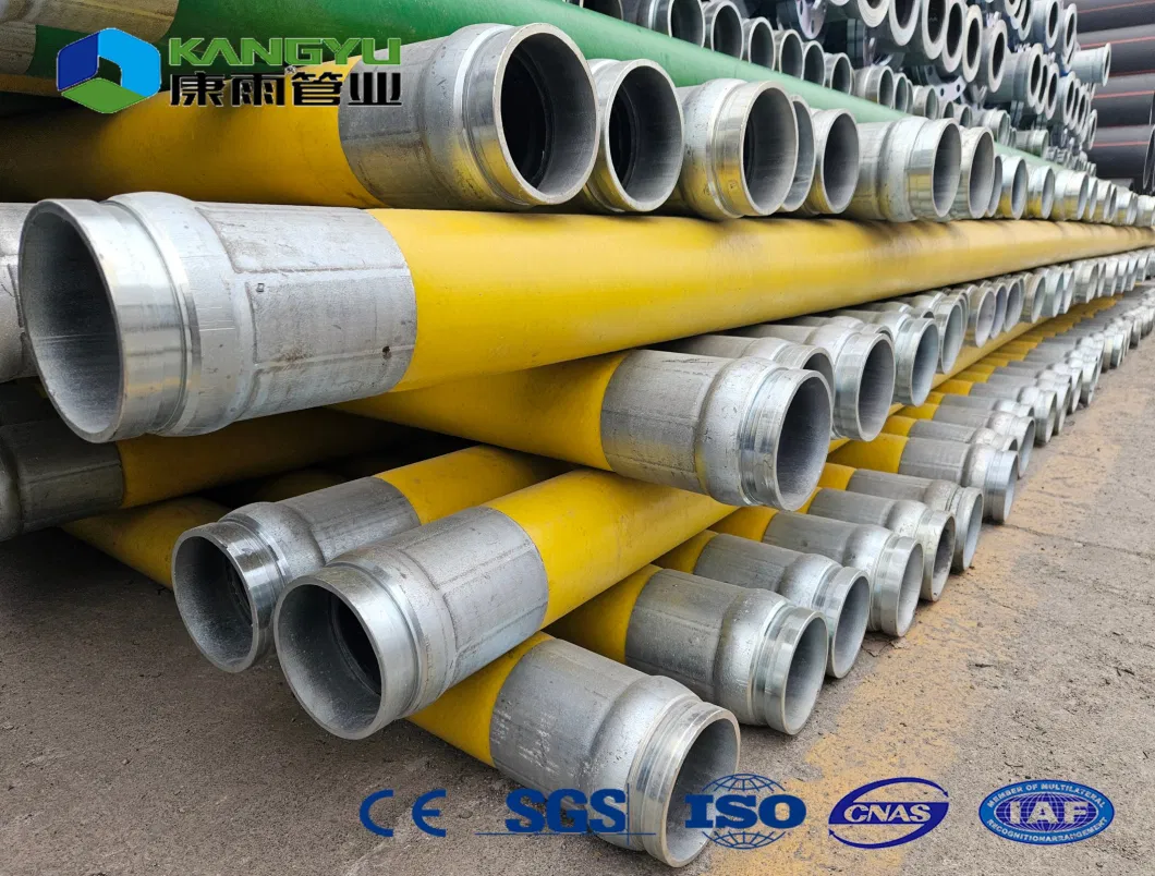 China Supplier Steel Mesh Frame HDPE Composite Pipe 3.5MPa