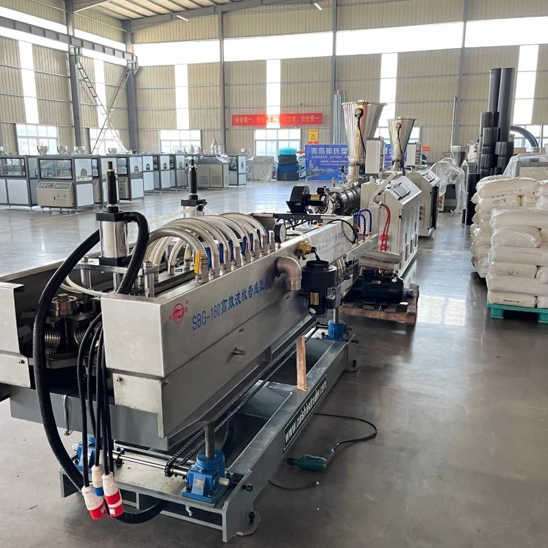 Double Wall Corrugated Hose Extrusion Line